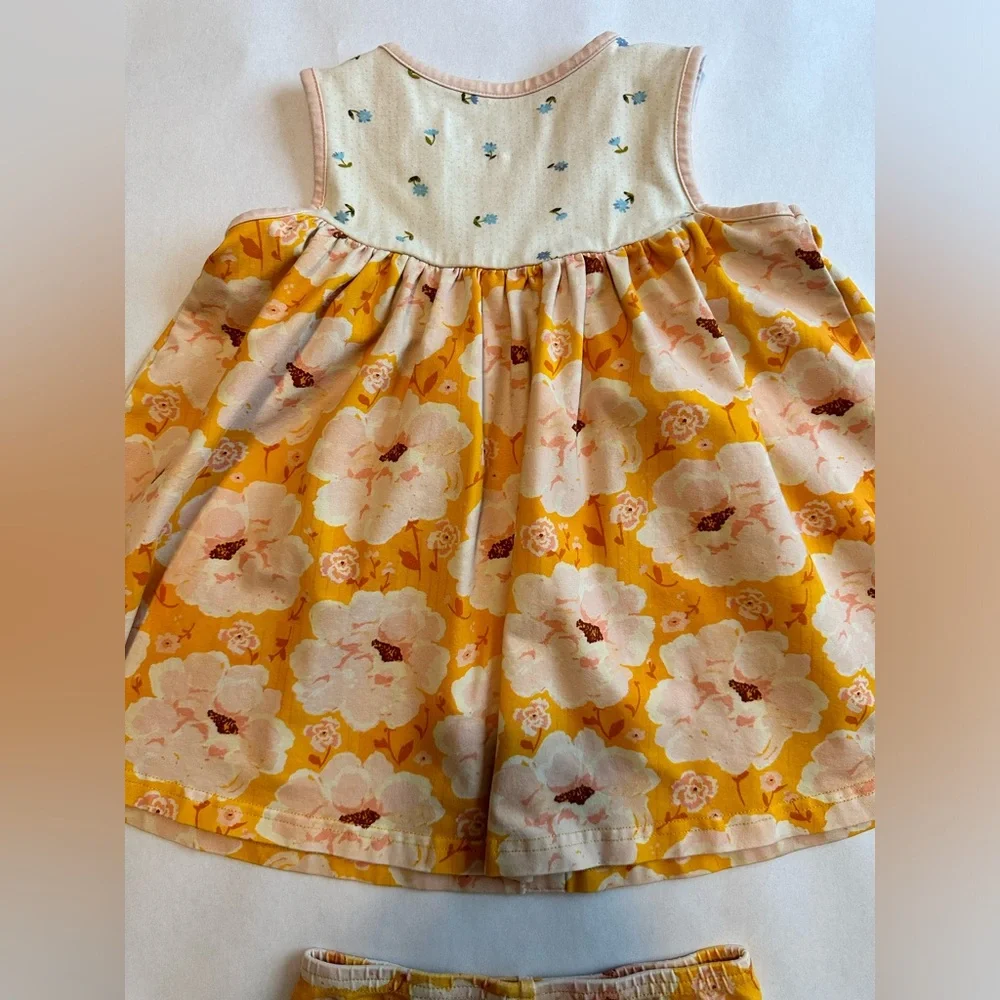 PLAY CONDITION 4T Sweethoney Yellow Floral Matching Set